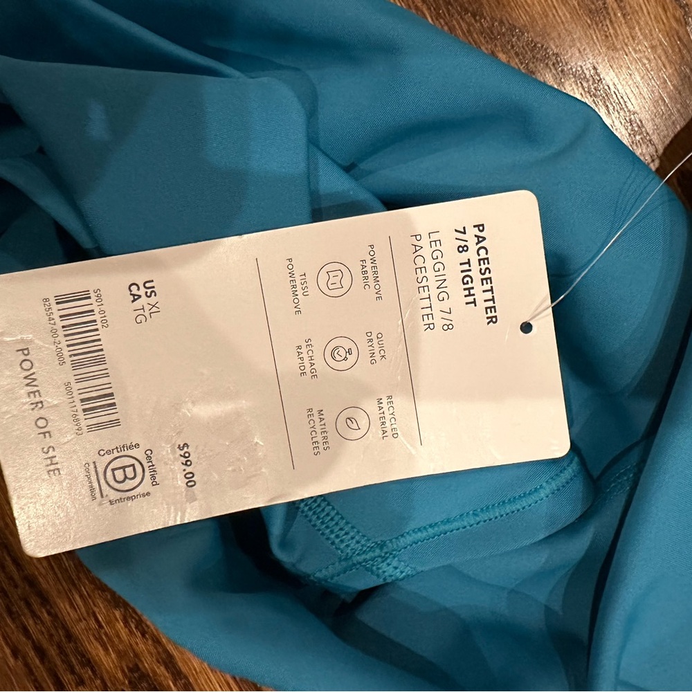 PACESETTER ULTRA HIGH RISE 7/8 LEGGING Size XL - Picture 7 of 8